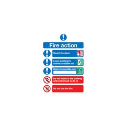 Fire Action Signs thumbnail-0