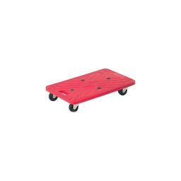 Mini Plastic Platform Dolly - Grey thumbnail-0