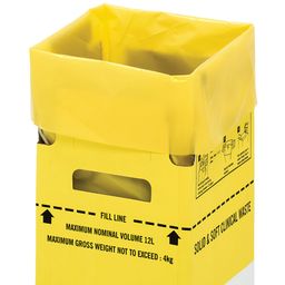 Cardboard First Aid Waste Containers (Pk-10) thumbnail-1