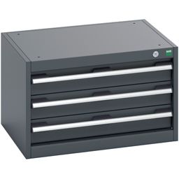 Drawer cabinet with 3 drawers thumbnail-3