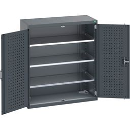 Cupboard With Perfo Doors & 3 Shelves

 thumbnail-3