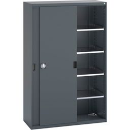 Cupboard With Sliding Doors & 4 Shelves

 thumbnail-3