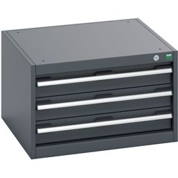 Drawer cabinet with 3 drawers thumbnail-1