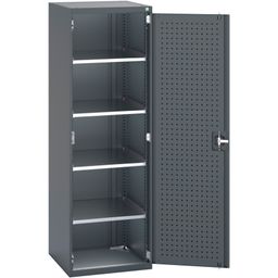 Cupboard With Perfo Doors & 4 Shelves

 thumbnail-3