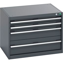 Drawer cabinet with 4 drawers
 thumbnail-1