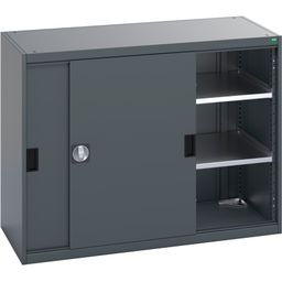 Cupboard With Sliding Doors & 2 Shelves

 thumbnail-4