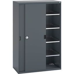 Cupboard With Sliding Doors & 4 Shelves

 thumbnail-1