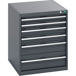 Drawer cabinet with 6 drawers
 thumbnail-1