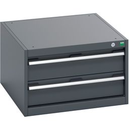 Drawer cabinet with 2 drawers
 thumbnail-2