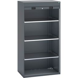 Cupboard With Roller Shutter Door and 3 x Shelves
 thumbnail-1