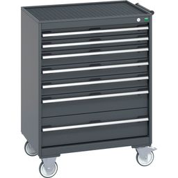 Mobile Cabinet With 7 Drawers & Top Tray/Mat
 thumbnail-1