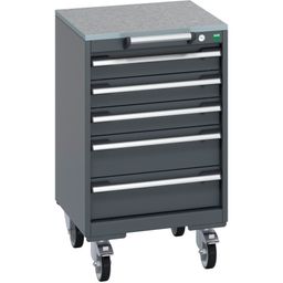 Mobile cabinet with drawers & lino worktop thumbnail-4