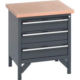 Storage bench (mpx) 3 full width drawers
 thumbnail-0