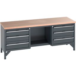 Storage bench (mpx) 3 full width drawers
 thumbnail-2