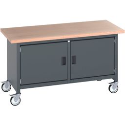 Mobile Storage Bench (MPX) Full Cupboard/Mid Shelf /Full Cupboard thumbnail-2