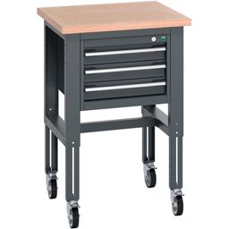 Mobile Bench Adjustable Height (MPX) with Drawers Cabinet
 thumbnail-1