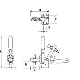 Heavy Duty Vertical Industrial Clamp thumbnail-1