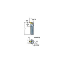 A Style - SVUCL/R CoroTurnⓇ 107 Boring Bar For Turning thumbnail-1