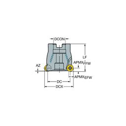 CoroMill 300 - Round Insert Face Mills thumbnail-1