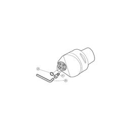 Series C10.570.40 Coromant Capto® To CoroTurn® SL Adaptor thumbnail-2