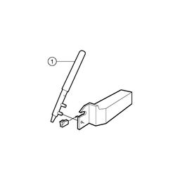 L151.20 - T-MaxⓇ Q-Cut Shank Tool For Parting And Grooving
 thumbnail-2